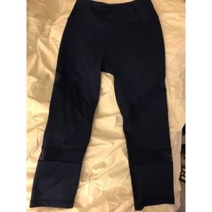 C&C California Sport Navy Blue/Mesh Leggings